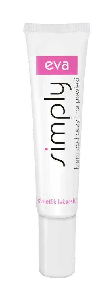 EVA SIMPLY Krem pod oczy i na powieki ze świetlikiem